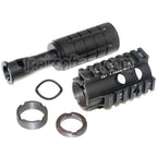 5KU Mini Patriot Avant Kit Rail de Garde-Main Convient pour WA M4 M16 Série GBB Fusil Airsoft Noir