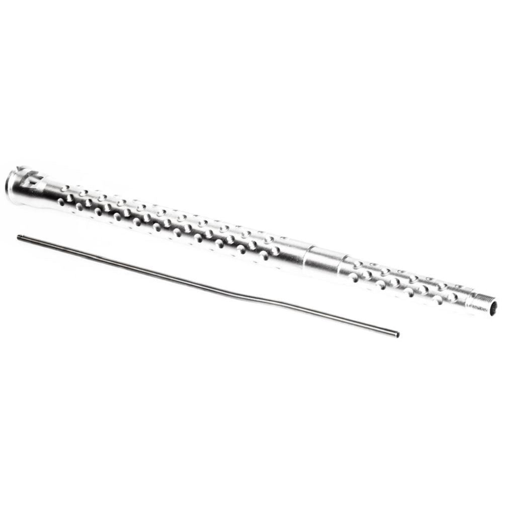 5KU 15/15,5 pouces aluminium SR16 E3 Canon Extérieur -14mm CCW sens antihoraire Convient pour Western Arms WA M4 GBB Fusil Airsoft