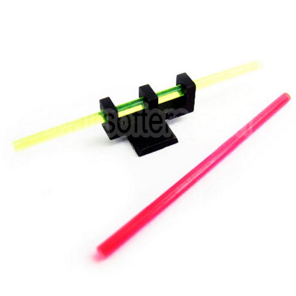 Guidon en fibre 5KU adapté pour Tokyo Marui Hi-Capa GBB Pistolet Airsoft