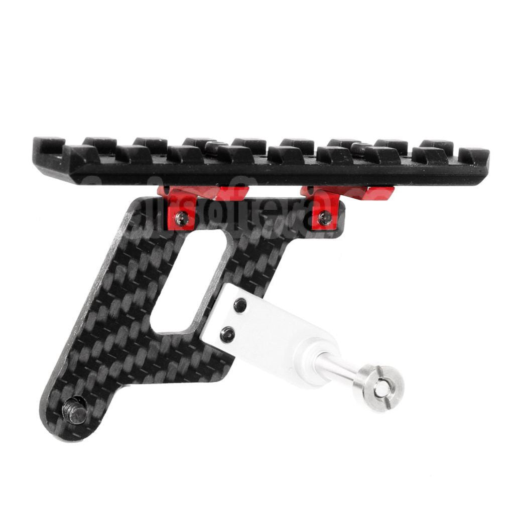 5KU Shooters Carbone Lunette Montage Rail Convient pour Tokyo Marui Hi-Capa Série GBB Pistolet Airsoft
