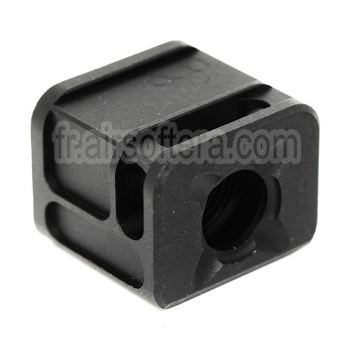 5KU SPARC-M Compensateur -14mm CCW sens antihoraire Convient pour Tokyo Marui G17 G18C GBB Pistolet Airsoft Noir