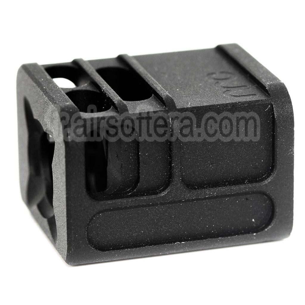 5KU SPARC-L Compensateur -14mm CCW sens antihoraire Convient pour Tokyo Marui G17 G18C GBB Pistolet Airsoft Noir