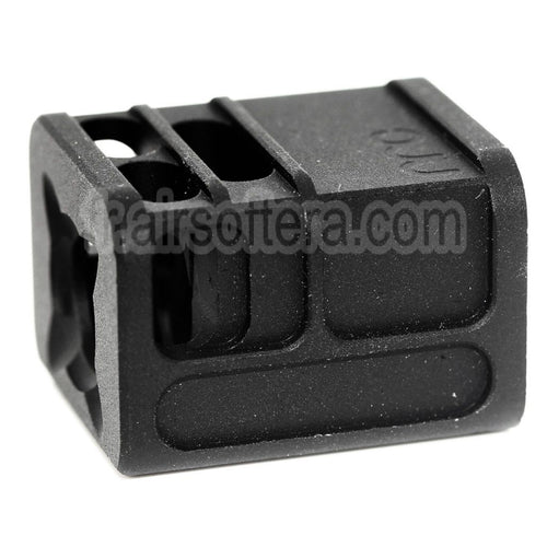 5KU SPARC-L Compensateur -14mm CCW sens antihoraire Convient pour Tokyo Marui G17 G18C GBB Pistolet Airsoft Noir