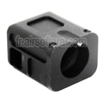 5KU SPARC-L Compensateur -14mm CCW sens antihoraire Convient pour Tokyo Marui G17 G18C GBB Pistolet Airsoft Noir