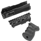 CYMA Haut Bas Rail de Garde-Main Pistolet Poignée Set Convient pour AK47 Série AEG Fusil Airsoft