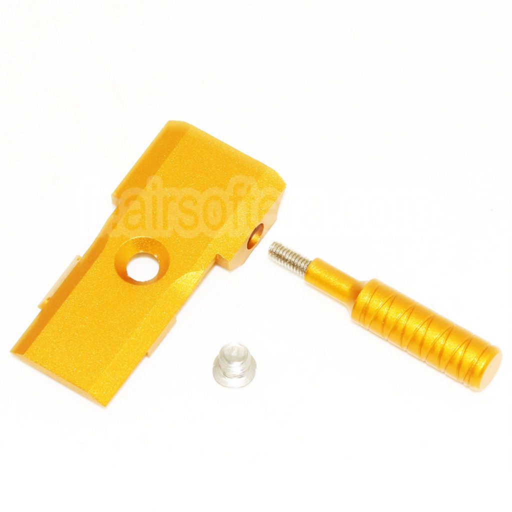 Poignée de chargement ronde en aluminium 5KU, adaptée pour Tokyo Marui Hi-Capa Pistolet Airsoft