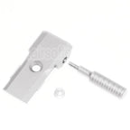 Poignée de chargement ronde en aluminium 5KU, adaptée pour Tokyo Marui Hi-Capa Pistolet Airsoft