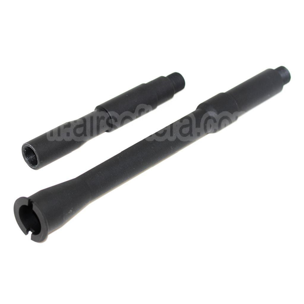 AirsoftEra 13.375 Pouces 340mm Aluminium Canon Extérieur Extender -14mm CCW sens antihoraire Convient pour M4 M16 Série GBB Fusil