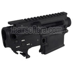 G&amp;D Flat Top Boîtier Convient pour G&amp;D DTW PTW M4 Série Fusil Airsoft Noir