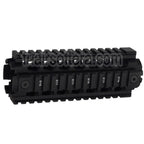 PTS Ergo Z Rail de Garde-main Convient pour M4 M16 Série AEG Fusils Airsoft Noir