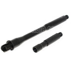 E&C 15 Pouces Aluminum CQB Canon Extérieur Extension Tube -14mm CCW sens antihoraire Convient pour M4 M16 Série AEG Fusil Airsoft Noir