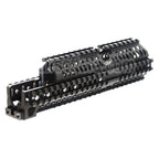 AirsoftEra 260mm CNC Aluminium Zen Style Rail de Garde-Main Convient pour GHK LCT Tokyo Marui E&amp;L CYMA AK Série AEG Fusil Noir