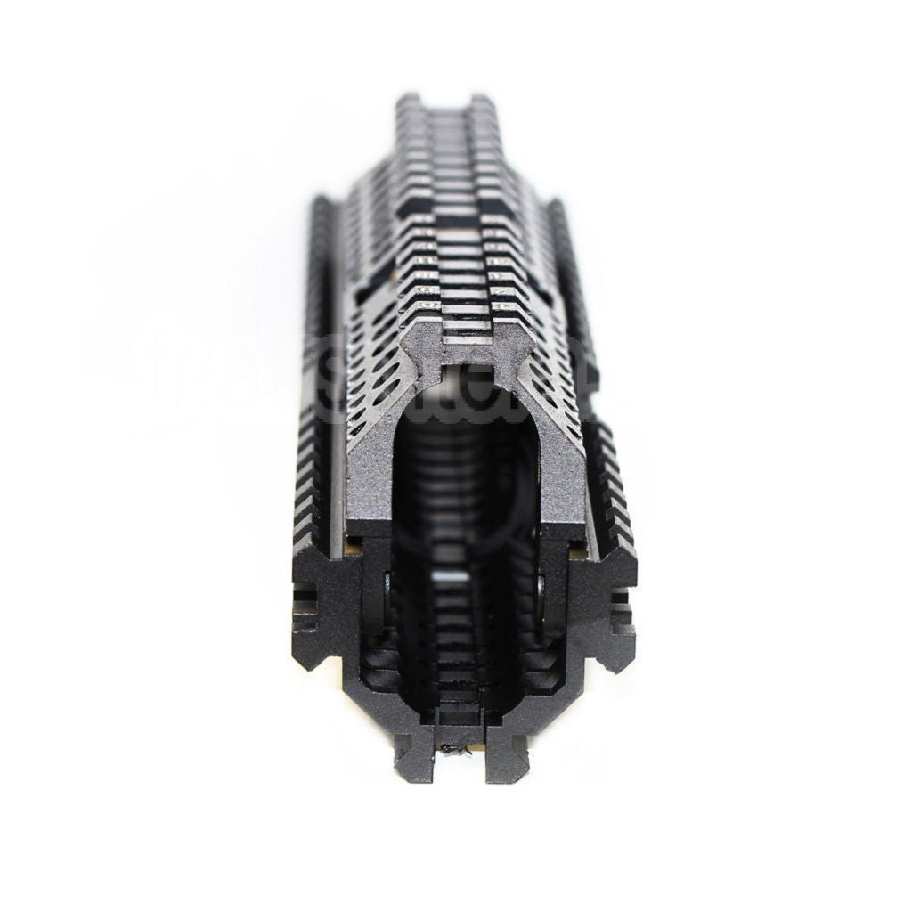 AirsoftEra 260mm CNC Aluminium Zen Style Rail de Garde-Main Convient pour GHK LCT Tokyo Marui E&amp;L CYMA AK Série AEG Fusil Noir