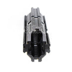 AirsoftEra 260mm CNC Aluminium Zen Style Rail de Garde-Main Convient pour GHK LCT Tokyo Marui E&amp;L CYMA AK Série AEG Fusil Noir