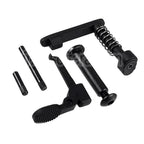 E&C Marine M4A1 Métal Boîtier Set (Logo gravé) Convient pour E&C Tokyo Marui M4 M16 Série AEG Fusils Airsoft Noir