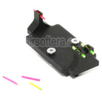 Base de Montage Visée à Fiber Optique de Style 5KU RMR, adaptée pour Tokyo Marui G17 G18C g-série GBB Pistolet Airsoft