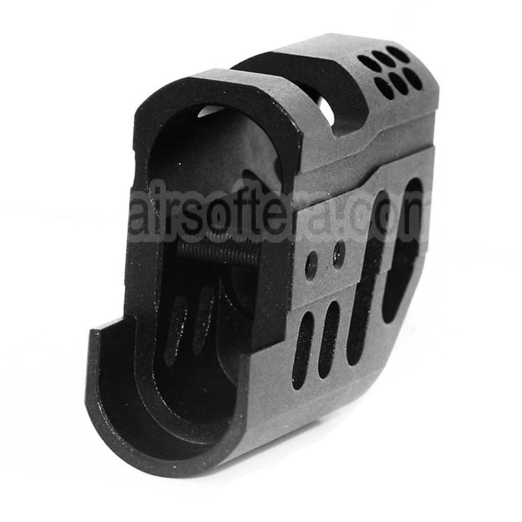 DOUBLE BELL Rallongé Kit Compensateur Convient pour DOUBLE BELL KSC M9 Série GBB Pistolet Airsoft Noir