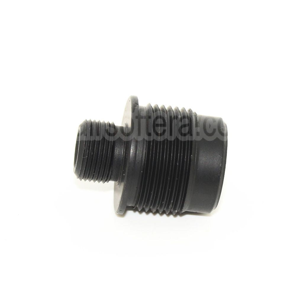 AirsoftEra Canon Silencieux Compensateur Adaptateur Convient pour Tokyo Marui WELL L96 (14mm CW sens horaire To CCW sens antihoraire) Série Sniper Fusil