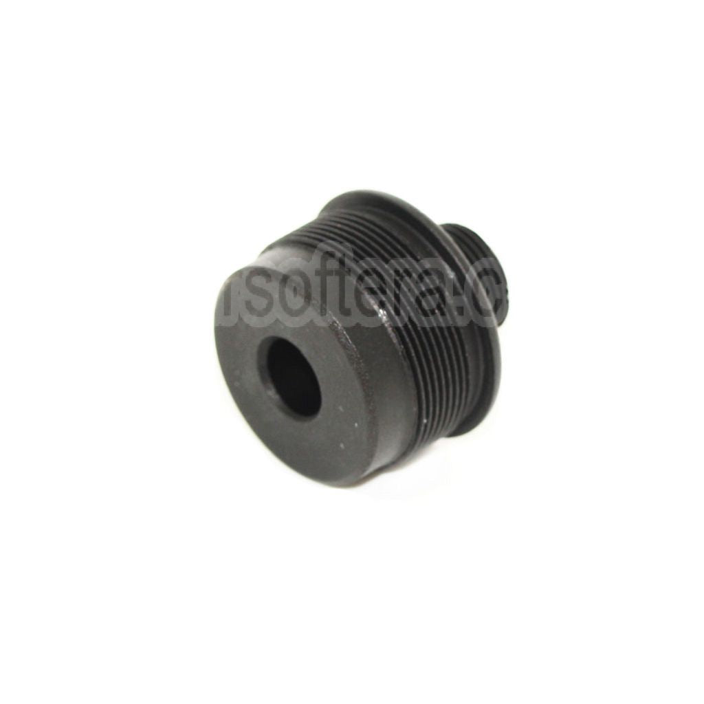 AirsoftEra Canon Silencieux Compensateur Adaptateur Convient pour Tokyo Marui VSR-10 / WELL MB02 (14mm CW sens horaire To CCW sens antihoraire) Série Sniper Fusil