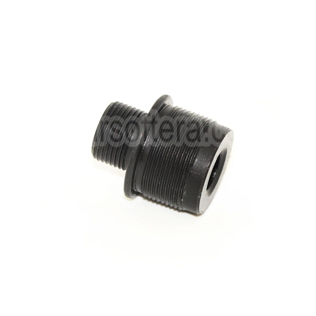 AirsoftEra Canon Silencieux Compensateur Adaptateur Convient pour Tokyo Marui VSR-10 / WELL MB03 (14mm CW sens horaire To CCW sens antihoraire) Série Sniper Fusil