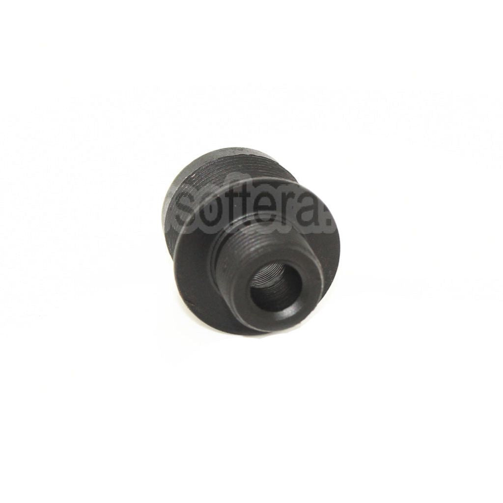 AirsoftEra Canon Silencieux Compensateur Adaptateur Convient pour Tokyo Marui VSR-10 / WELL MB03 (14mm CW sens horaire To CCW sens antihoraire) Série Sniper Fusil