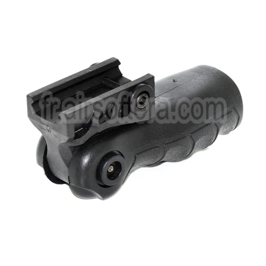 CYMA Pliant Tactique RIS Vertical Poignée Convient pour 20mm Rail System Noir