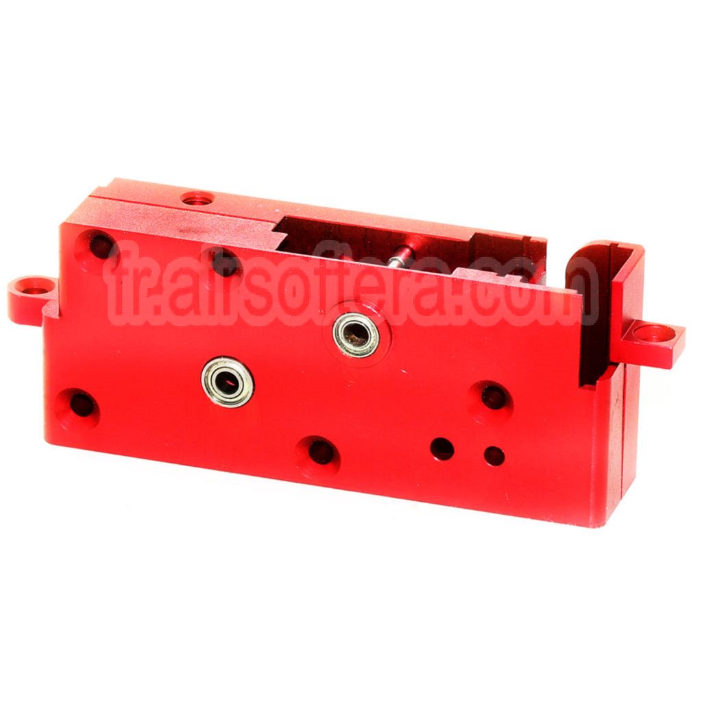 AirsoftEra CNC Ball Bearing Vitesse Boîte Boîtier Convient pour G&amp;D DTW / Systema PTW Série Fusil Rouge