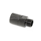 AirsoftEra Canon Silencieux Compensateur Adaptateur (-12mm CCW sens antihoraire To -14mm CCW sens antihoraire) avec Clé Convient pour Tokyo Marui G17 Série Pistolet