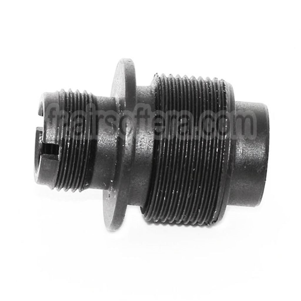 AirsoftEra Canon Silencieux Compensateur Adaptateur -14mm CCW sens antihoraire Convient pour VSR-10 MB03 MB07 MB09 MB10 MB11 MB12 Série Sniper Fusil