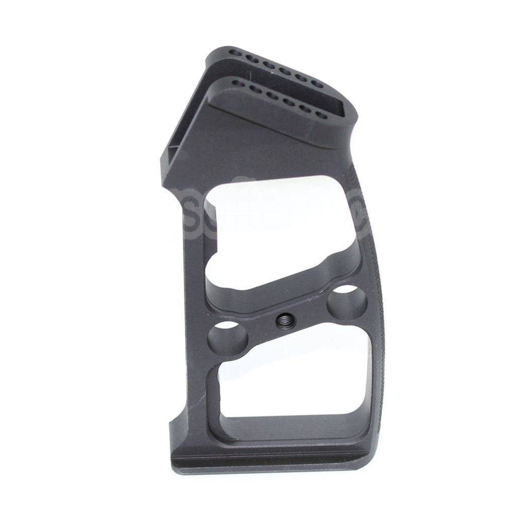 5KU Aluminium Pistolet Poignée (Ball / Edge / Knurly) Convient pour M4 M16 Série GBB Fusil Airsoft Noir