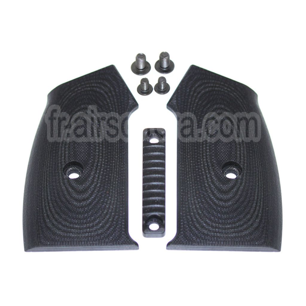 5KU Aluminium Pistolet Poignée Couvre Convient pour M4 M16 Série GBB Fusil Airsoft Noir