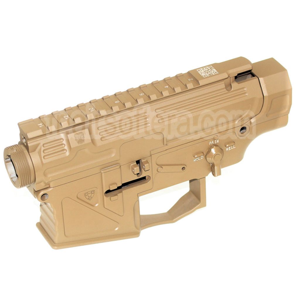 APS Phantom Extremis Rifle PER Haut Bas Métal Boîtier Convient pour PER M4 M16 Série AEG Fusil Airsoft
