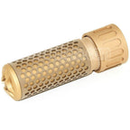 AirsoftEra 125mm 5 Pouces 5.56 Style QDC Silencieux avec Frein de Bouche Convient pour -14mm CCW sens antihoraire Canon Fusil Airsoft Tan