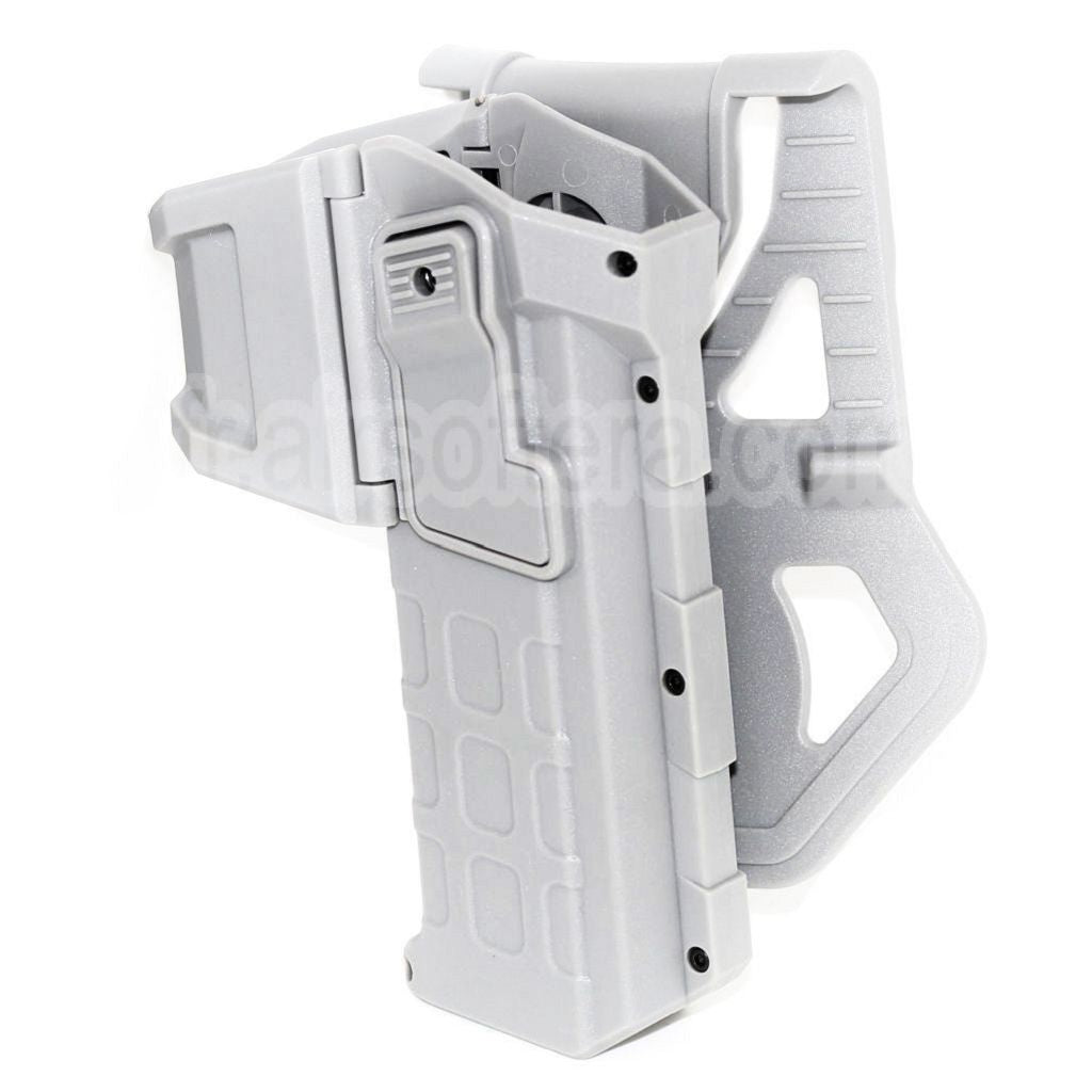 AirsoftEra Polymère Hard Case Moveable Étui Convient pour Tokyo Marui WE 1911 Pistolet Airsoft
