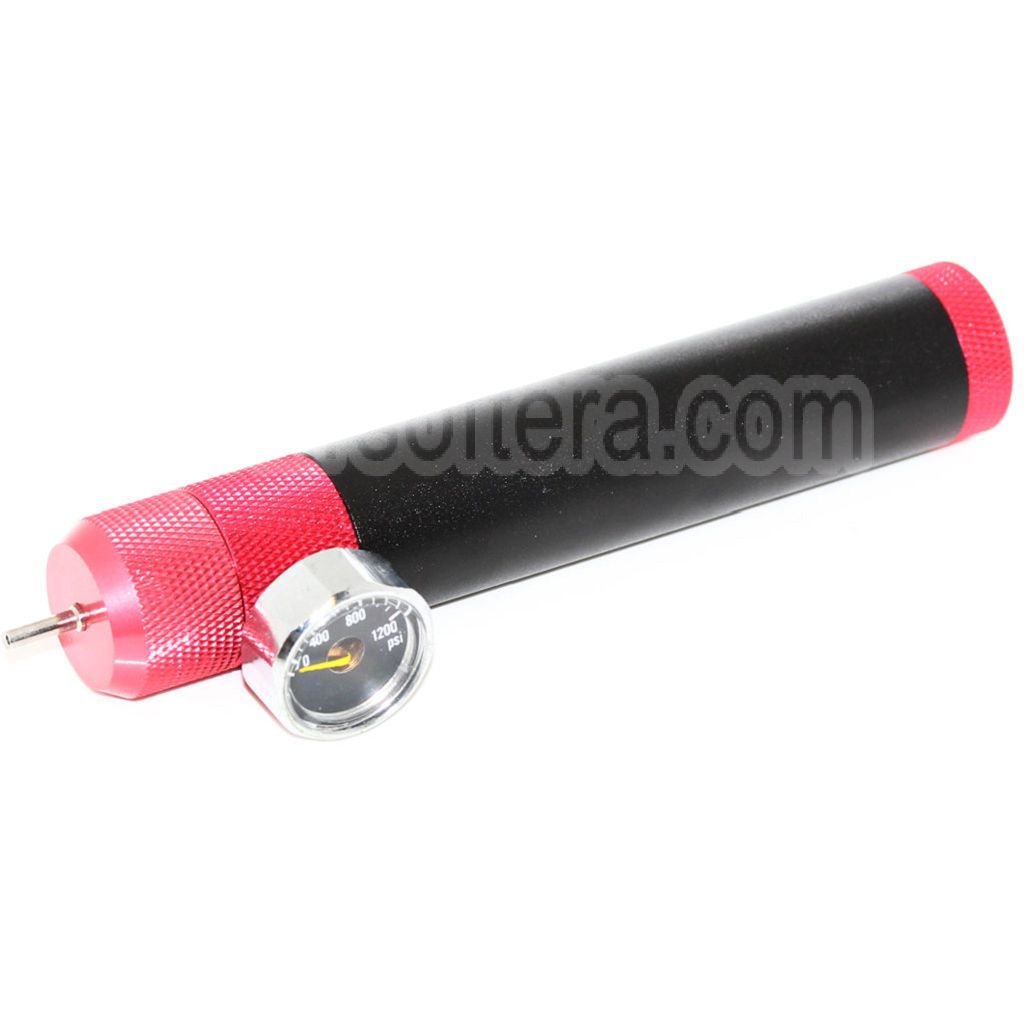 Army Force 12g Co2 Chargeur Portable Adaptateur avec Lecture