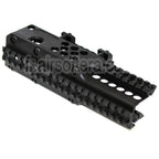 AirsoftEra 206mm CNC Aluminium RIS RAS Rail de Garde-Main Convient pour A&amp;K PKM AEG Fusil Noir
