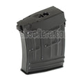 CYMA 80 Billes Mid-Cap Chargeur Convient pour Real Sword RS / S&amp;T / CYMA / Tokyo Marui SVD Série AEG Fusil Airsoft Noir