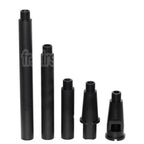 AirsoftEra Aluminium M4A1 4-Segments Métal Canon Extérieur -14mm CCW sens antihoraire Convient pour M4 M16 Série AEG (18.125 Pouces) GBBR(17.25 Pouces) Fusil