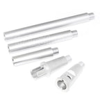 AirsoftEra Aluminium M4A1 4-Segments Métal Canon Extérieur -14mm CCW sens antihoraire Convient pour M4 M16 Série AEG (18.125 Pouces) GBBR(17.25 Pouces) Fusil