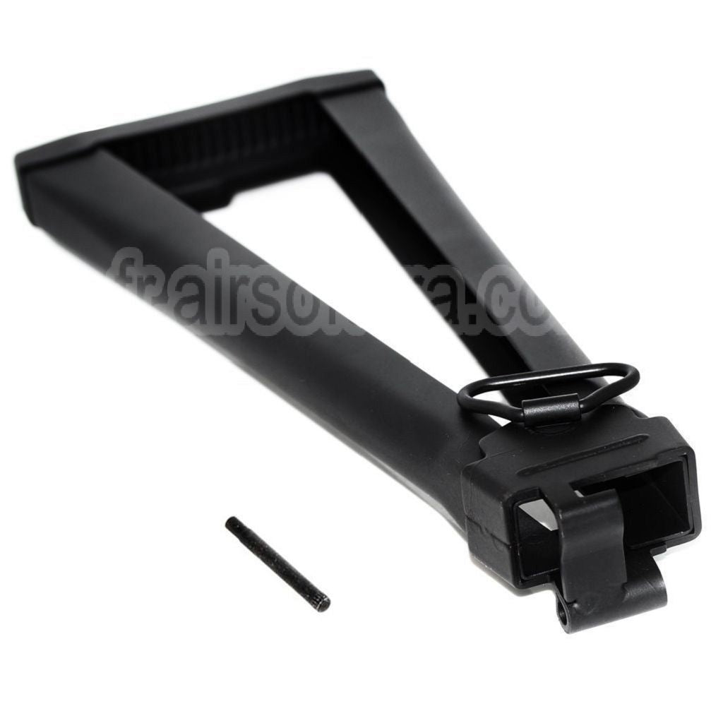 CYMA Métal Pliable Crosse Convient pour AK Série AEG Fusil Airsoft Noir