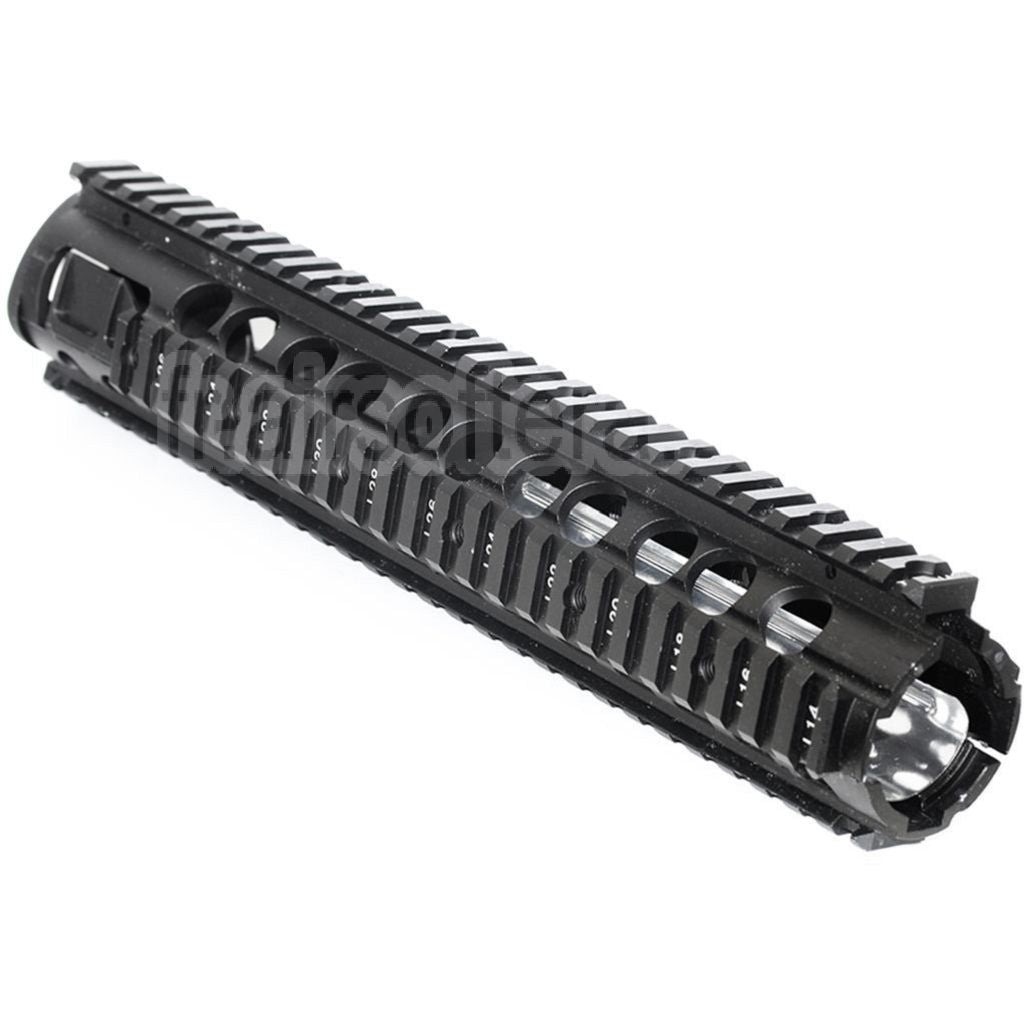 CYMA 295mm CNC Aluminum M5 RAS Rail de Garde-Main Convient pour CYMA D-Boys G&amp;P Classic-Army KWA G&amp;G Jing Gong JG Tokyo Marui M4 M16 Série AEG Fusil Airsoft Noir