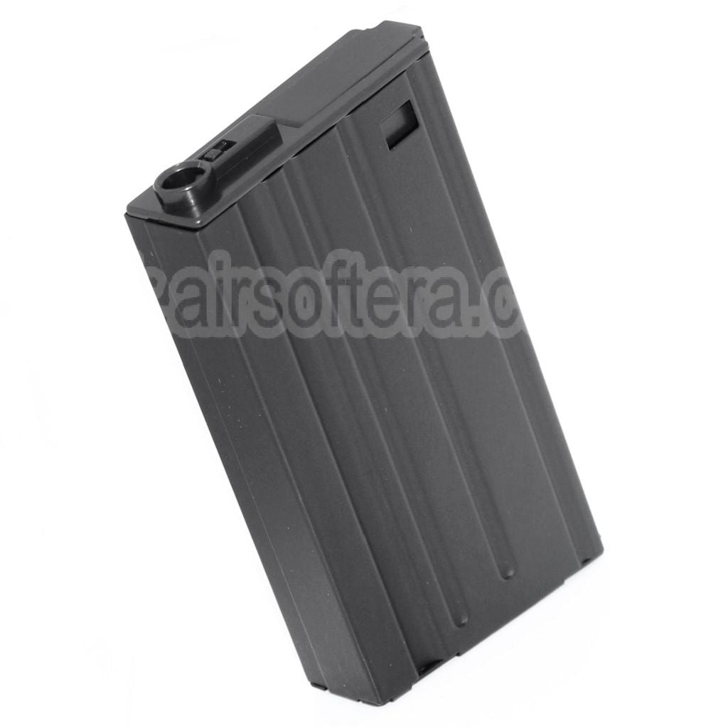 AirsoftEra 470 Billes Winding Hi-Cap Chargeur Convient pour JG Golden Eagle CYMA A&amp;K G&amp;P Tokyo Marui SR25 Série AEG Fusil Noir
