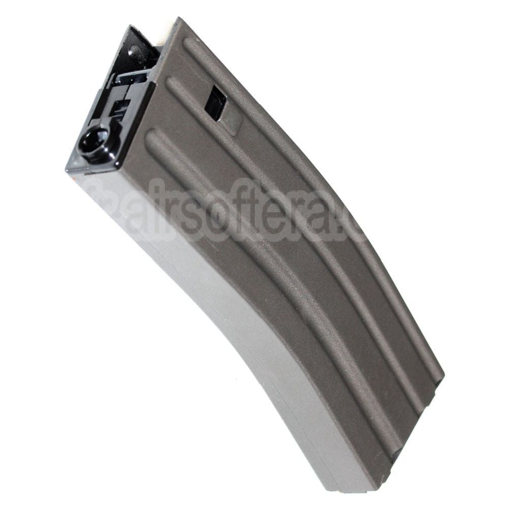 AirsoftEra 430 Billes Hi-Cap Chargeur Convient pour ARMY GenII R43 SOPMOD M4 / Tokyo Marui Next Gen M4 416 Scar-L EBB Fusil Anthracite Gris