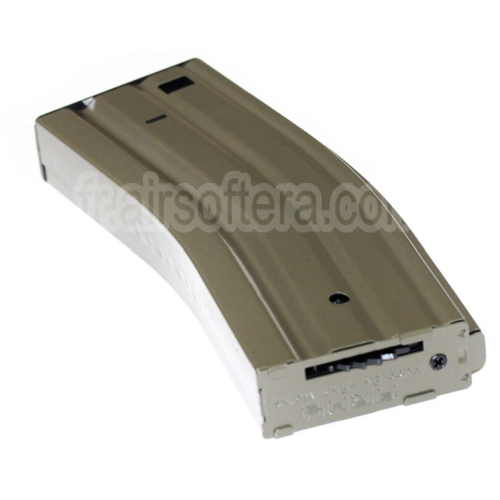 AirsoftEra 450 Billes Hi-Cap Chargeur Convient pour ARMY R85A1 / Tokyo Marui M4 M16 Série AEG Fusil Dark Earth