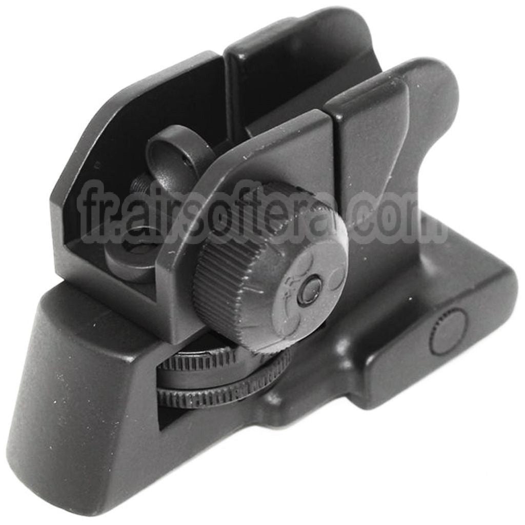 E&amp;C QD Design Tactique CQB Double Ouverture Hausse Convient pour Système de Rail de 20mm