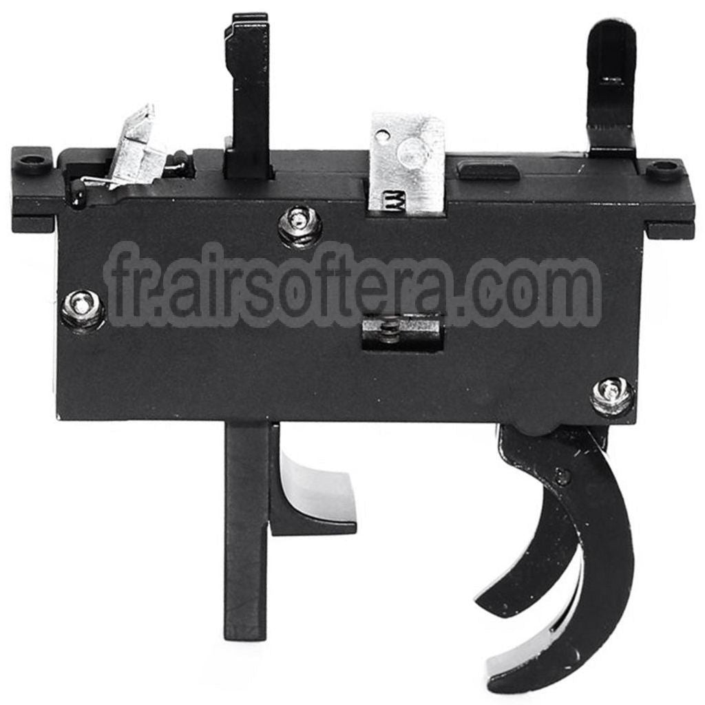 E&amp;C Métal Gâchette Ensemble Convient pour L96 Type WELL MB01 / SD96 / UTG Type 96 Shadow Ops / Bravo / Double Eagle / Maruzen Sniper Fusil Airsoft