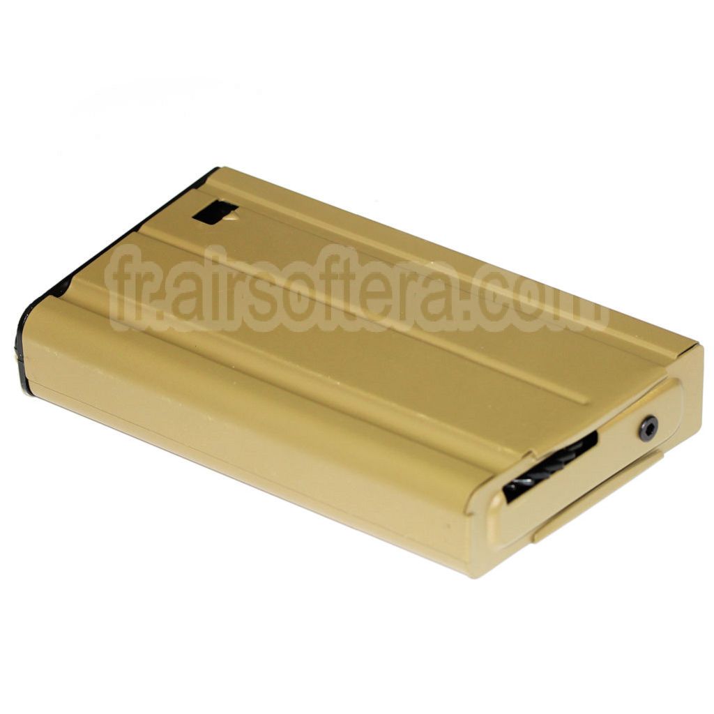 AirsoftEra 440 Billes Hi-Cap Chargeur Convient pour VFC D-Boys SCAR-H Série AEG Fusil Dark Earth