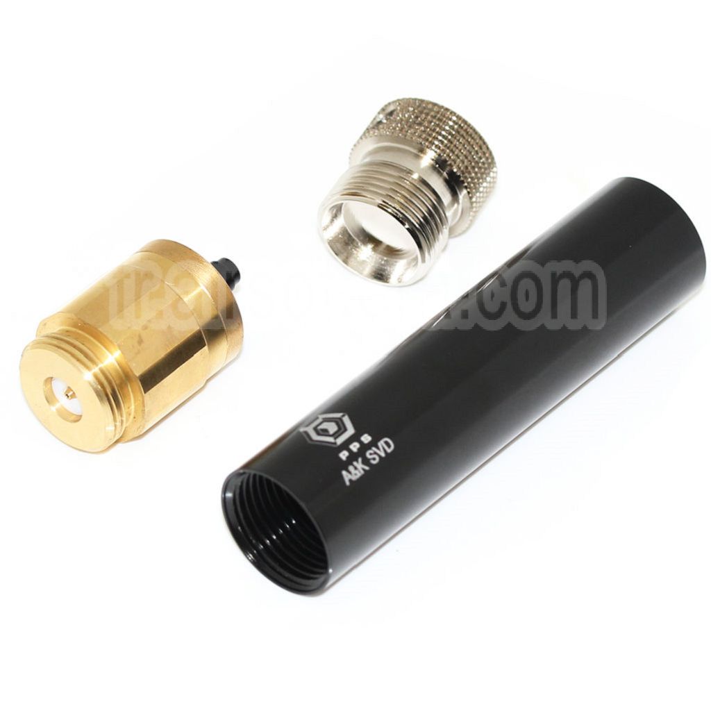 Kit de conversion de cylindre de Co2 PPS (air-cocking vers puissance Co2) adapté pour A&amp;K SVD Fusil Airsoft