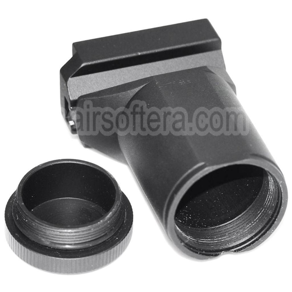 5KU CNC Aluminium PK-4 Avant Poignée Convient pour 20mm Picatinny Rail AK Série Fusil Airsoft Noir