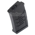 AirsoftEra 150 Billes Hi-Capa Chargeur Convient pour AY VSS Série AEG Fusil Noir